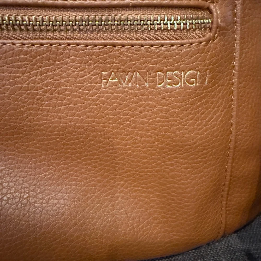 Fawn Design The Original Diaper Bag with Gold Accents